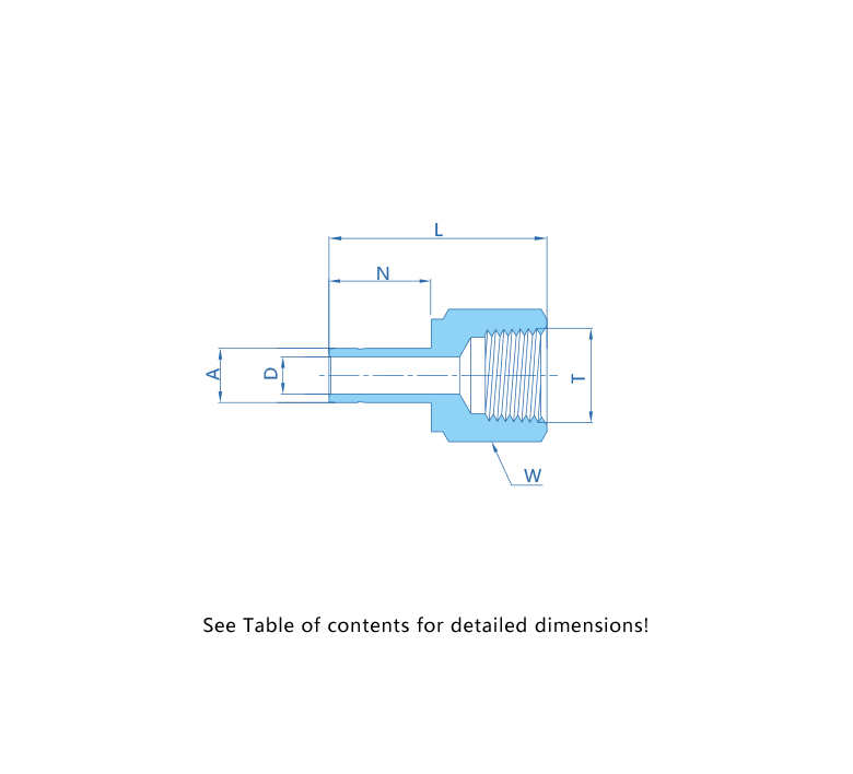 Tube Fitting Reducer Union