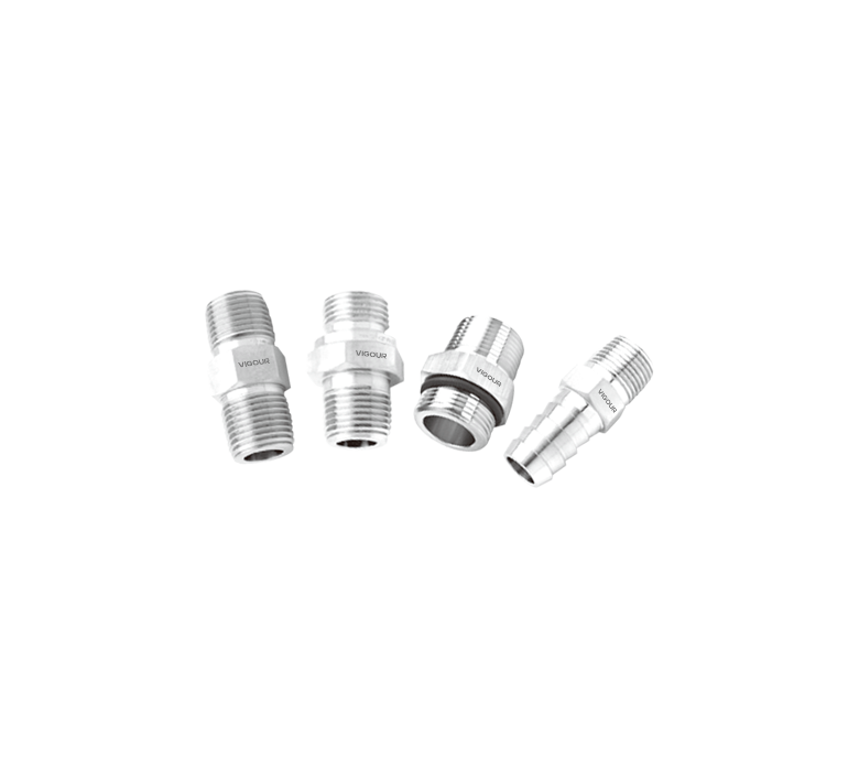 Instrument Pipe Fitting  Straight Coupling