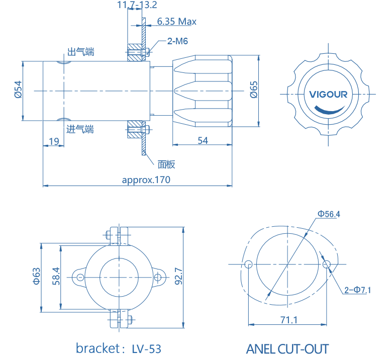 High Pressure Self-venting Regulator