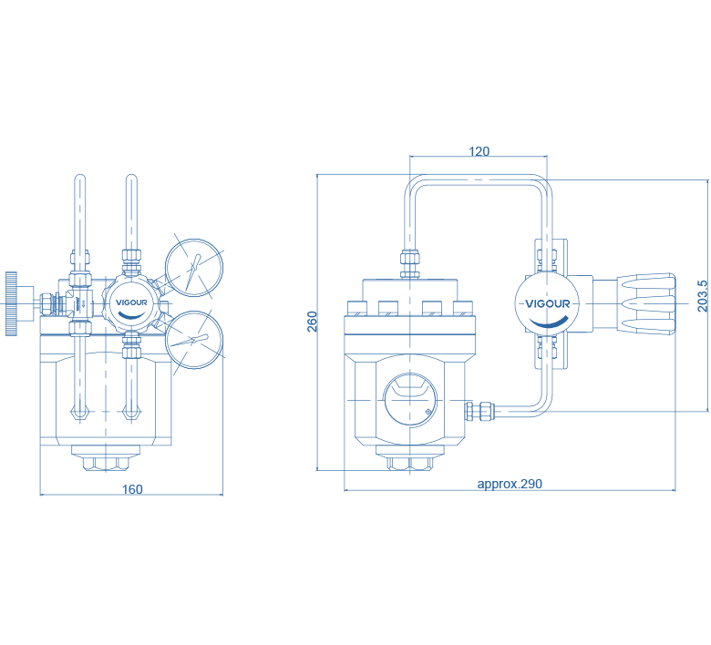 Pilot Operated Pressure Regulators
