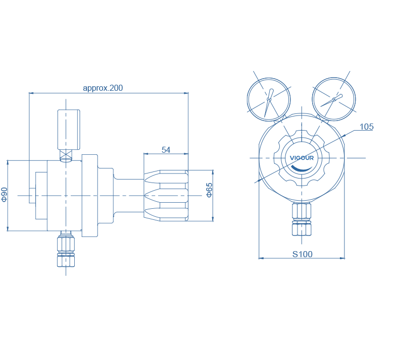 High Pressure Regulators
