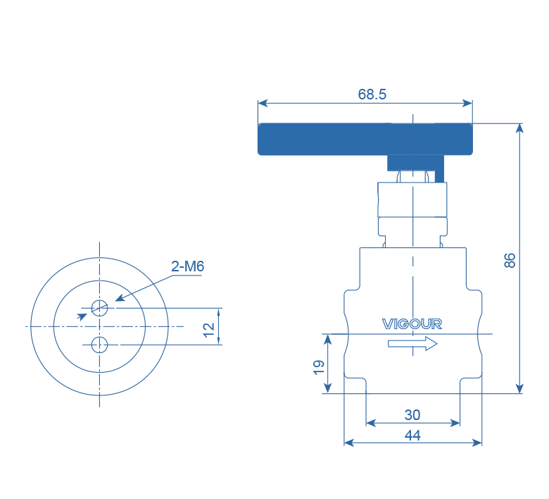 High Pressure Diaphragm Valves