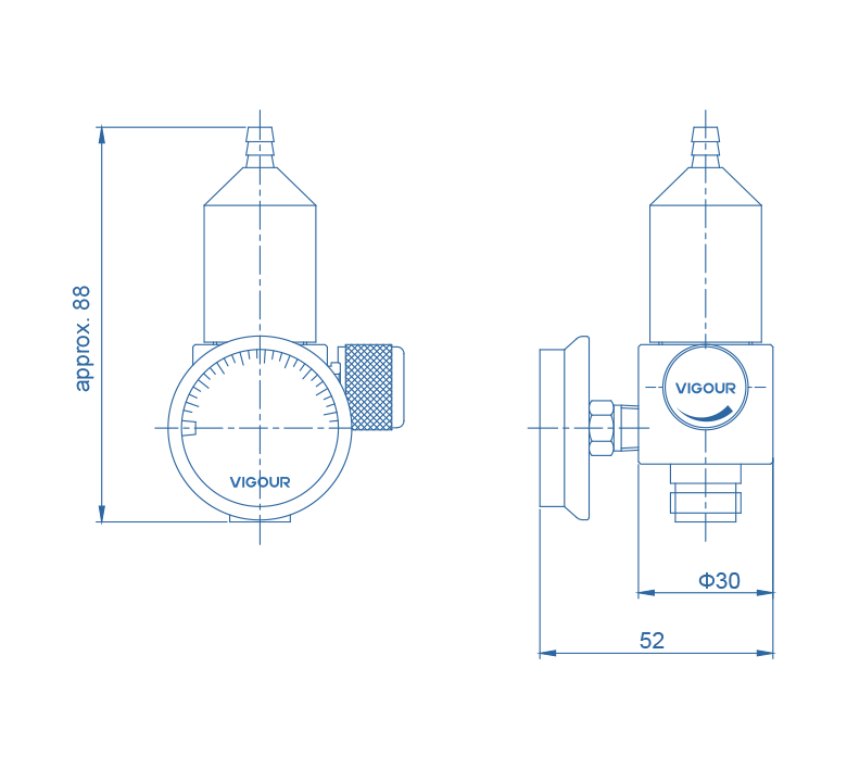 Calibration Gas Regulators